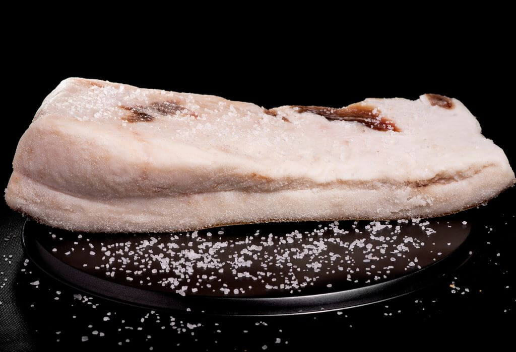 Szilváshús mangalica sózott szalonna